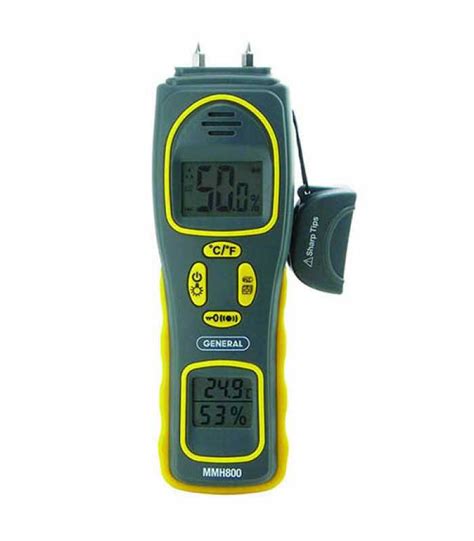 custom general moisture meter mmh800|pinless humidity meter.